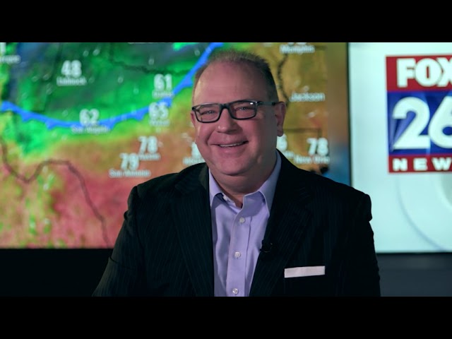 Yup todays weather  brought to you by Dr. Jim Siebert Fox 26 News